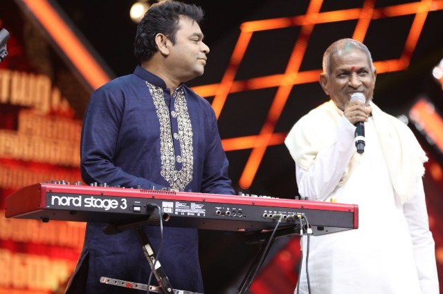 “என் தலைமை ஆசிரியர் மாமேதை இளையராஜா…” – ஏ.ஆர்.ரஹ்மான் பேச்சு..!