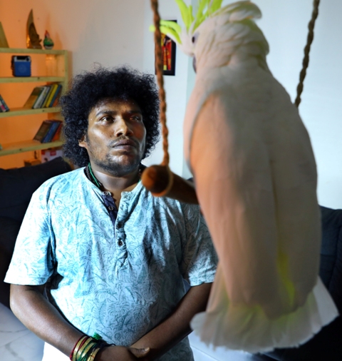 யோகி பாபுவையும், ஆஸ்திரேலிய பறவையையும் இணைத்த ‘காக்டெய்ல்’..!