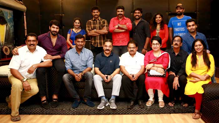 கமலைச் சந்தித்த பாண்டவர் அணி