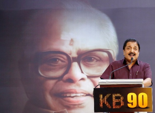 “ஒரேயொரு இயக்குநர் சிகரம் அது கே.பாலசந்தர்தான்…” – நடிகர் சிவக்குமாரின் புகழாரம்