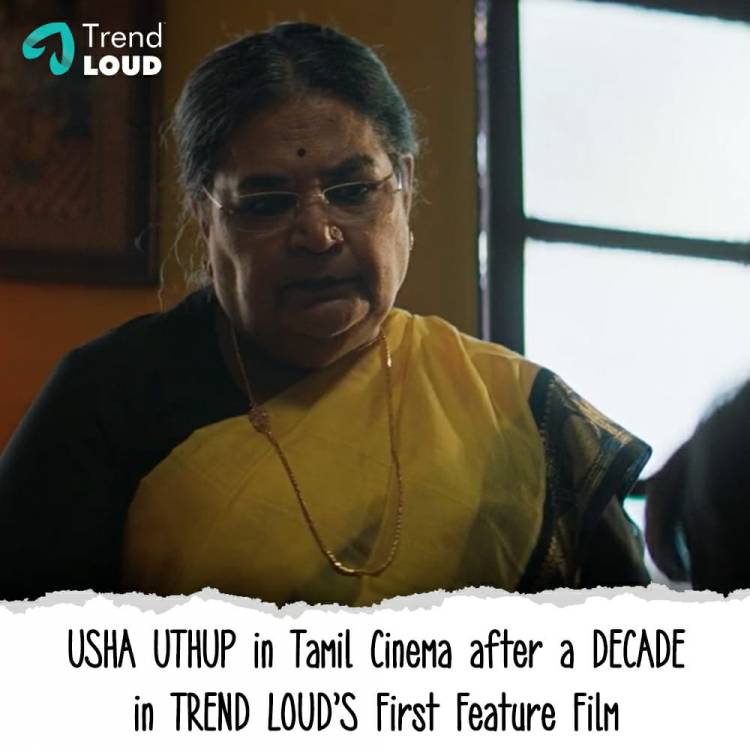 அக்சரா ஹாசனின் பாட்டியாக உஷா உதூப் நடிக்கிறார்..!