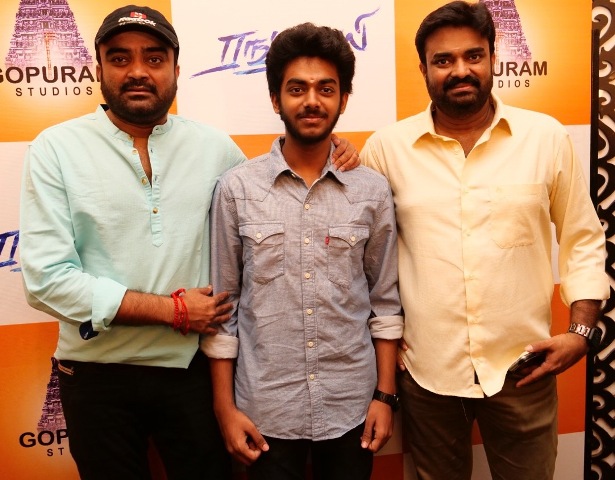 A.L.அழகப்பனின் பேரன் ஹமரேஷ் ஹீரோவாக அறிமுகமாகும் ‘ரங்கோலி’ திரைப்படம்