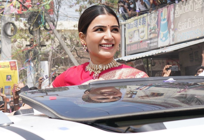 சினிமாவுலகில் 12-வது ஆண்டில் அடியெடுத்து வைக்கும் நடிகை சமந்தா..!