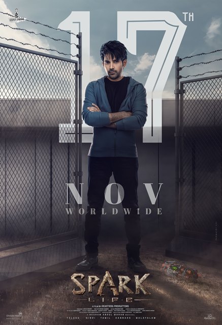‘SPARK LIFE’ படம் நவம்பர் 17-ம் தேதி வெளியாகிறது!