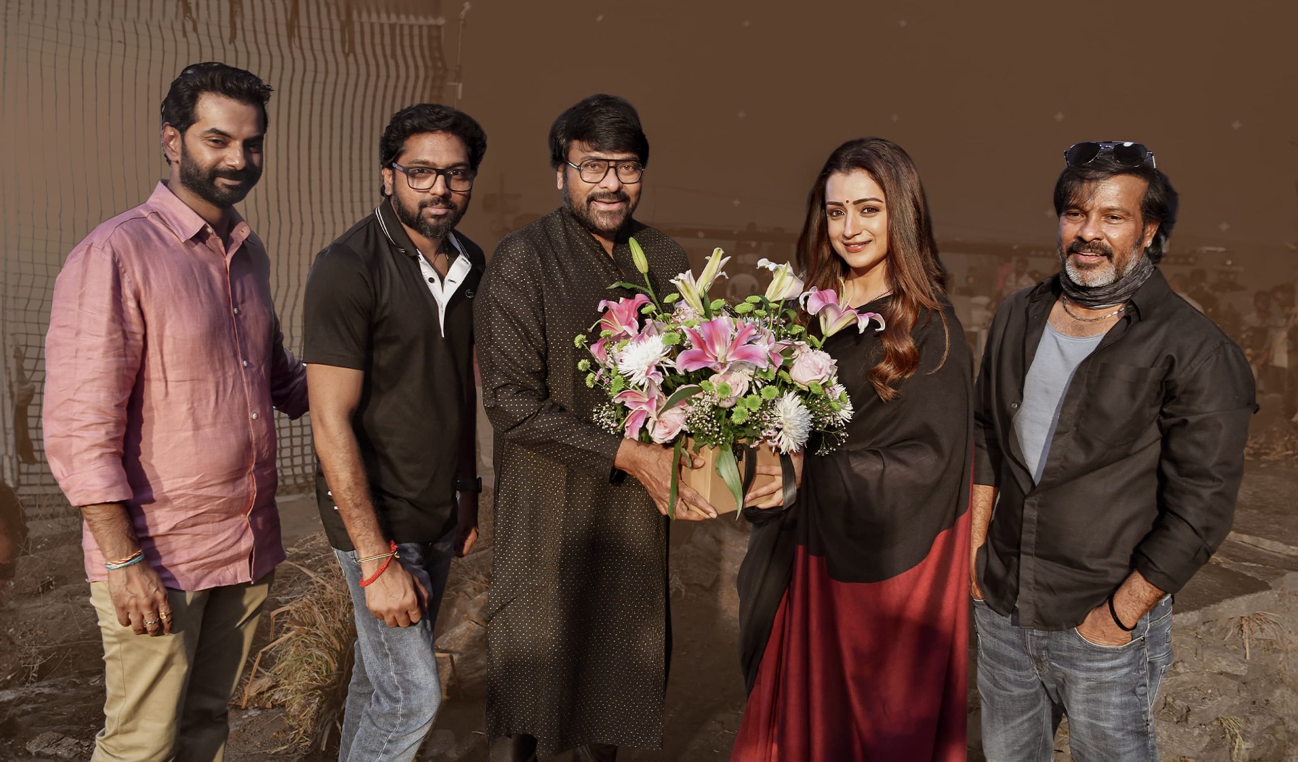 மெகா ஸ்டார் சிரஞ்சீவி உடன் ஜோடி சேர்ந்த த்ரிஷா கிருஷ்ணன்!