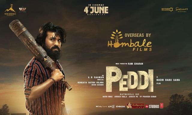 ராம்சரணின் “பெத்தி” படம் மூலம் வெளிநாட்டு விநியோகத்தில் களமிறங்கும் ஹொம்பாலே ஃபிலிம்ஸ்!