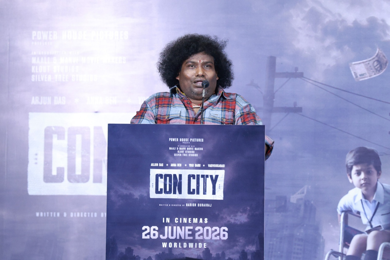 “இயக்குநர் ஹரீஷ் படம் இயக்க வேண்டும் என்று முன்பே சொன்னேன்” – நடிகர் யோகிபாபு பேச்சு!