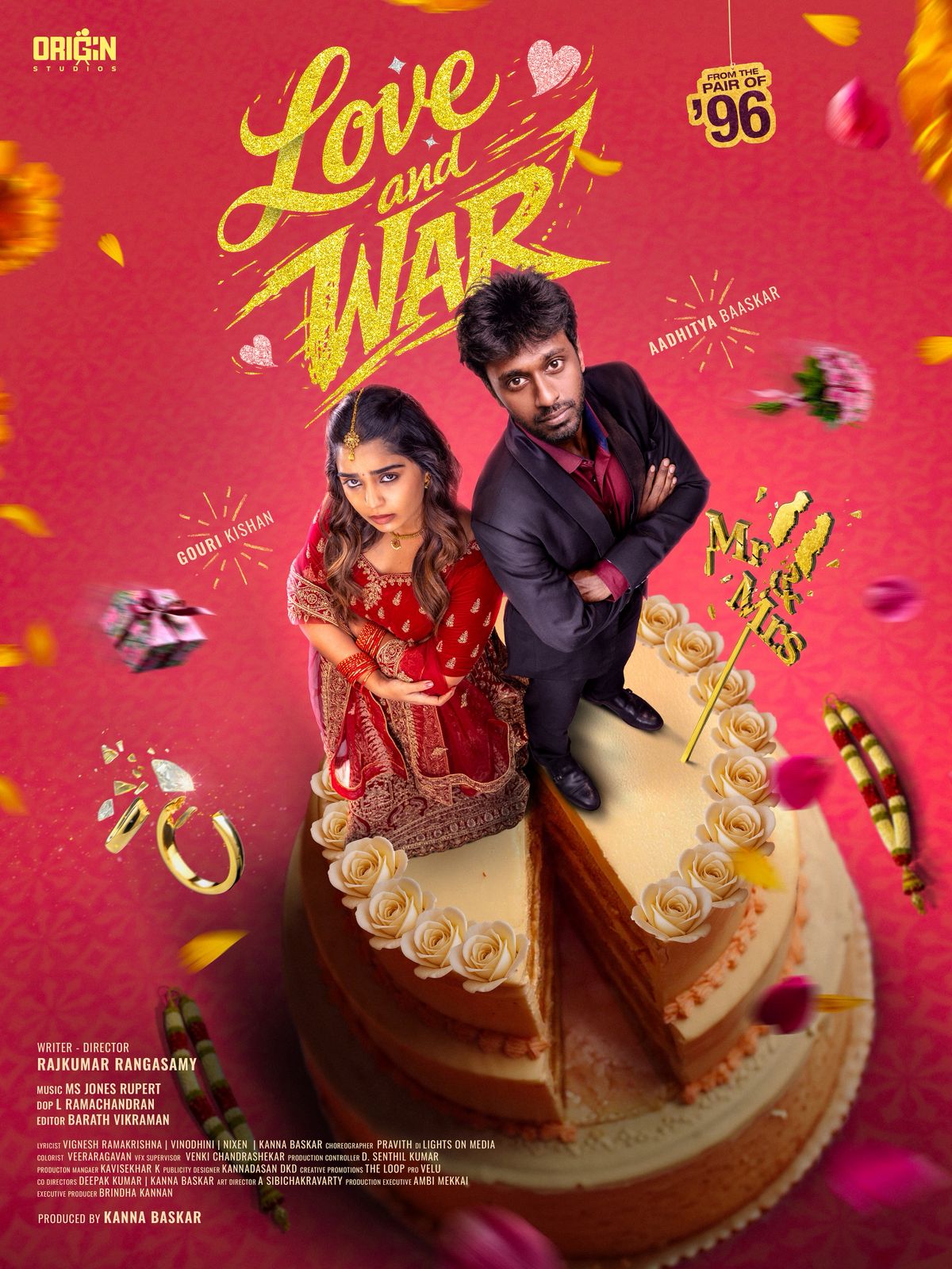 நடிகர்கள் ஜீவா – ஆர்யா இணைந்து வெளியிட்ட ‘லவ் அண்ட் வார்’ படத்தின் ஃபர்ஸ்ட் லுக்!