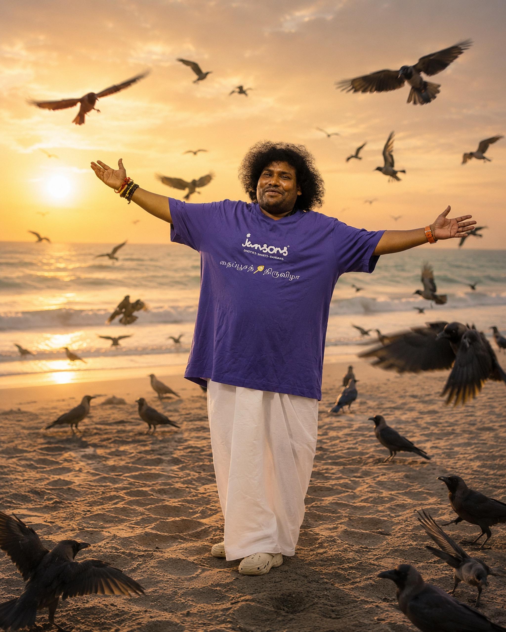 ‘காகங்கள்’ படப்பிடிப்பு நிறைவு – யோகி பாபுவின் பிறந்த நாளுடன் இணைந்த இரட்டை மகிழ்ச்சி!