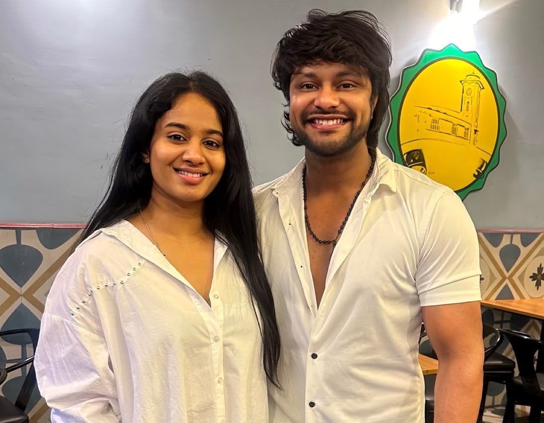 இளம் நடிகர்கள் அனந்த் ராம் – பிரிகிடா காதலை அதிகாரப்பூர்வமாக அறிவிப்பு..