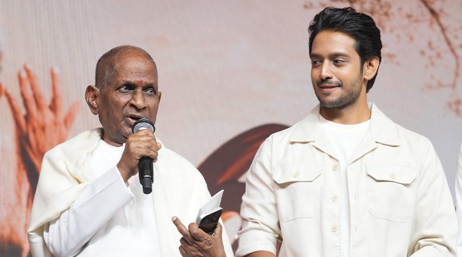 “தர்ஷன் கணேசன் சிறப்பாக நடித்துள்ளார்” – ‘இசைஞானி’ இளையராஜா பாராட்டு!