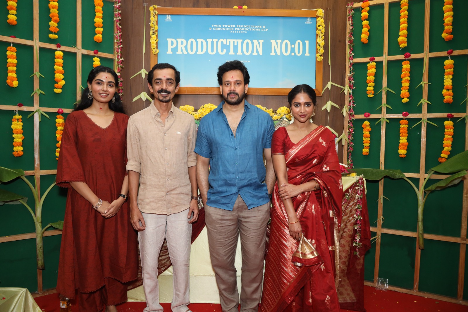 பரத் – ராஜேஷ் மாதவன் இணையும் ஃபேமிலி என்டர்டெய்னர் படம் பூஜையுடன் தொடங்கியது!