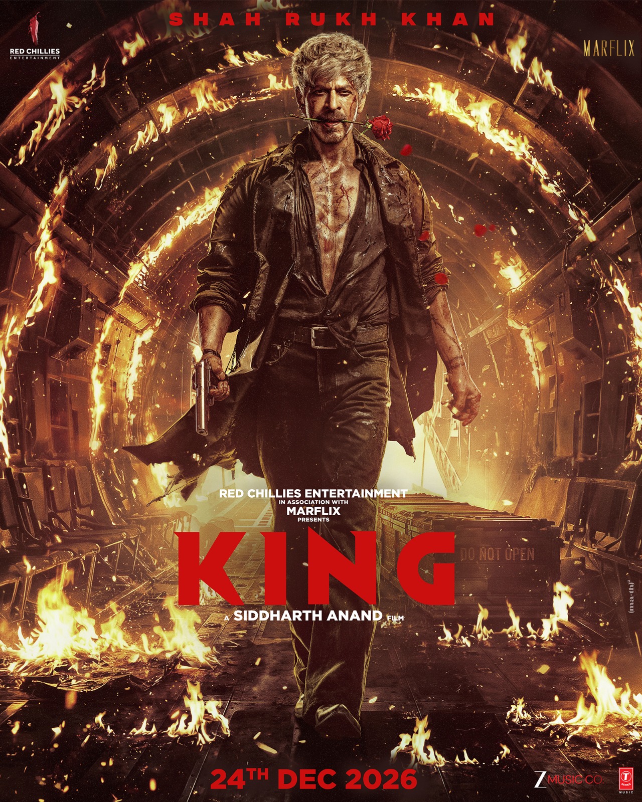 நடிகர் ஷாருக்கானின் ‘கிங் – KING’ படத்தின் புதிய போஸ்டர் வெளியானது!